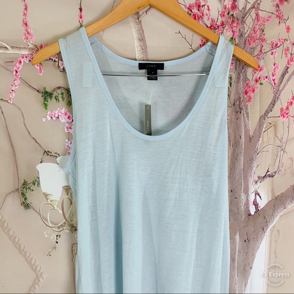 NEW J Crew Slouchy Tencel Tank Baby - Picture 2 of 9